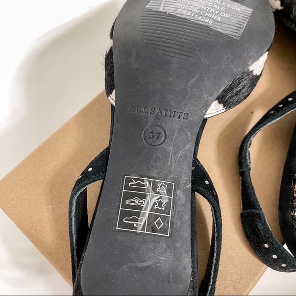 NWT All Saints Mia Pointed Toe Slingback 37 - Picture 10 of 10
